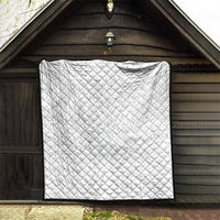 Samoa Lotu Tamaiti Quilt Polynesian White Sunday Simple - Wonder Print Shop