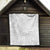 Samoa Lotu Tamaiti Quilt Polynesian White Sunday Simple - Wonder Print Shop