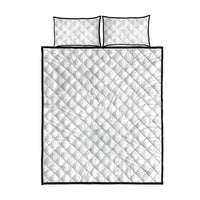 Samoa Lotu Tamaiti Quilt Bed Set Polynesian White Sunday Simple - Wonder Print Shop