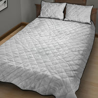 Samoa Lotu Tamaiti Quilt Bed Set Polynesian White Sunday Simple - Wonder Print Shop