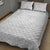 Samoa Lotu Tamaiti Quilt Bed Set Polynesian White Sunday Simple - Wonder Print Shop