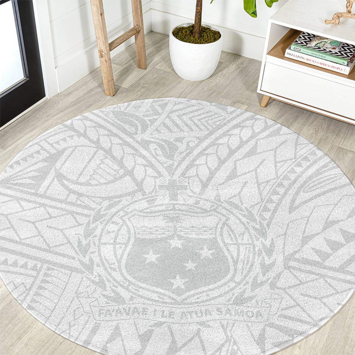samoa-lotu-tamaiti-round-carpet-polynesian-white-sunday-simple