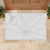 Samoa Lotu Tamaiti Rubber Doormat Polynesian White Sunday Simple - Wonder Print Shop