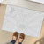 Samoa Lotu Tamaiti Rubber Doormat Polynesian White Sunday Simple - Wonder Print Shop