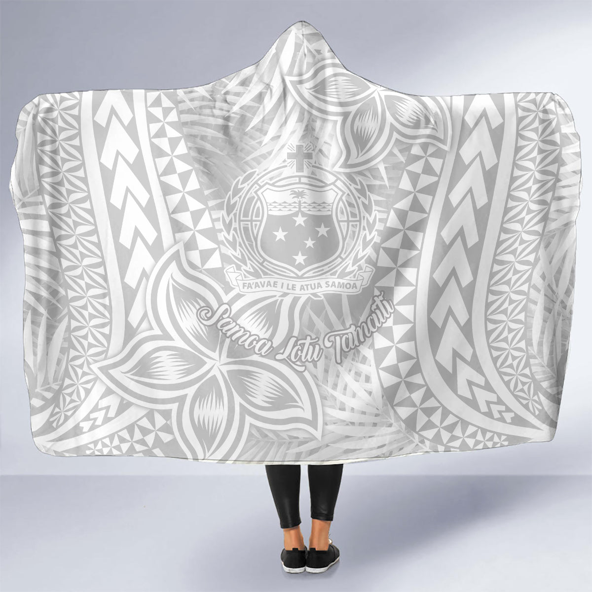 samoa-lotu-tamait-hooded-blanket-tropical-plant-white-sunday-with-polynesia-pattern