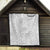 Samoa Lotu Tamait Quilt Tropical Plant White Sunday With Polynesia Pattern - Wonder Print Shop