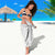 Samoa Lotu Tamait Sarong Tropical Plant White Sunday With Polynesia Pattern - Wonder Print Shop