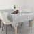 Samoa Lotu Tamait Tablecloth Tropical Plant White Sunday With Polynesia Pattern - Wonder Print Shop