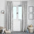Samoa Lotu Tamait Window Curtain Tropical Plant White Sunday With Polynesia Pattern - Wonder Print Shop