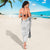 Personalised Samoa Lotu Tamait Sarong Tropical Plant White Sunday With Polynesia Pattern - Wonder Print Shop