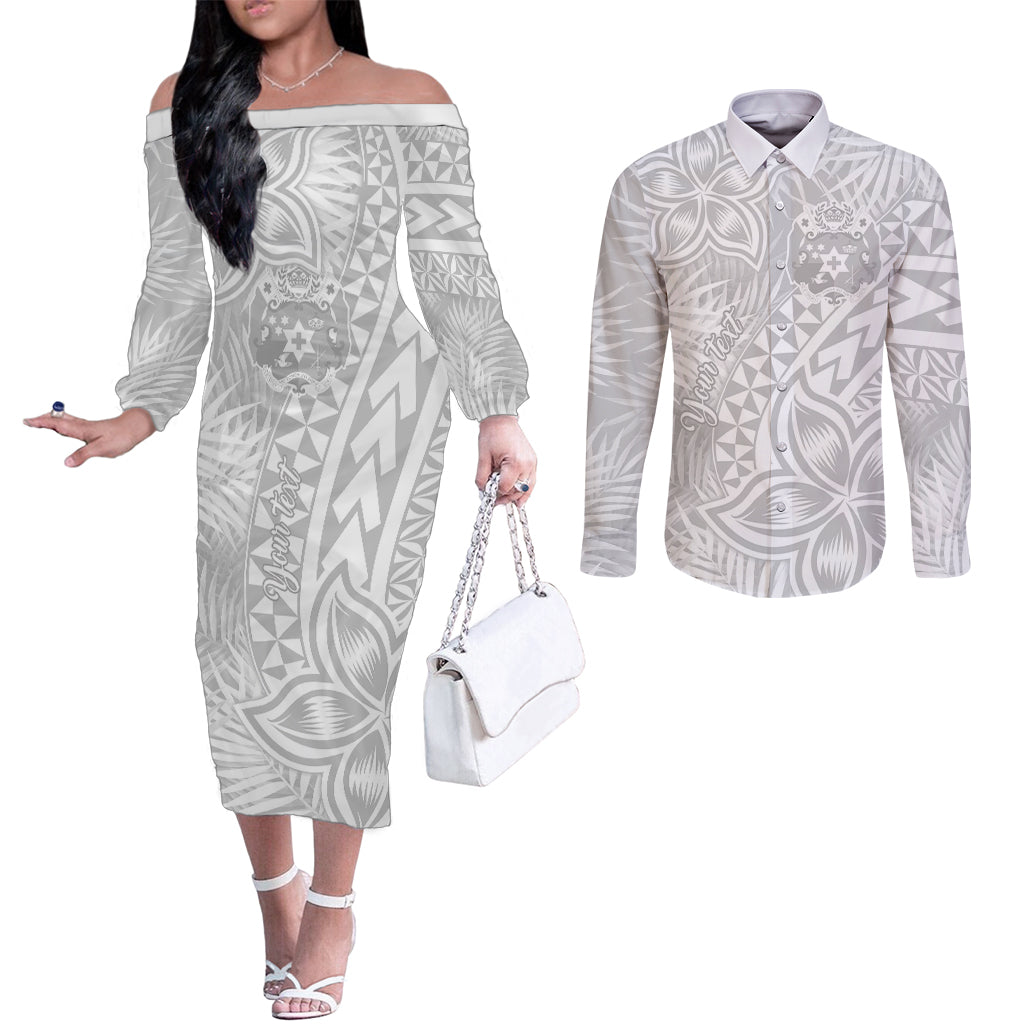 personalised-tonga-white-sunday-couples-matching-off-the-shoulder-long-sleeve-dress-and-long-sleeve-button-shirts-tropical-plant-with-polynesian-pattern