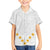 Tonga White Sunday Family Matching Short Sleeve Bodycon Dress and Hawaiian Shirt Polynesian Plumeria Tribal Simple - Wonder Print Shop