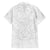 Tonga White Sunday Family Matching Summer Maxi Dress and Hawaiian Shirt Polynesian Plumeria Tribal Simple - Wonder Print Shop