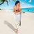 Tonga White Sunday Sarong Polynesian Plumeria Tribal Simple - Wonder Print Shop
