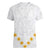 Tonga White Sunday Women V Neck T Shirt Polynesian Plumeria Tribal Simple - Wonder Print Shop