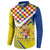Personalized Belgium Antwerp Province Button Sweatshirt