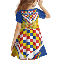 Personalized Belgium Antwerp Province Family Matching Off Shoulder Maxi Dress and Hawaiian Shirt