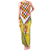 Personalized Belgium Antwerp Province Family Matching Tank Maxi Dress and Hawaiian Shirt