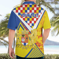 Personalized Belgium Antwerp Province Hawaiian Shirt
