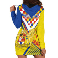 Personalized Belgium Antwerp Province Hoodie Dress