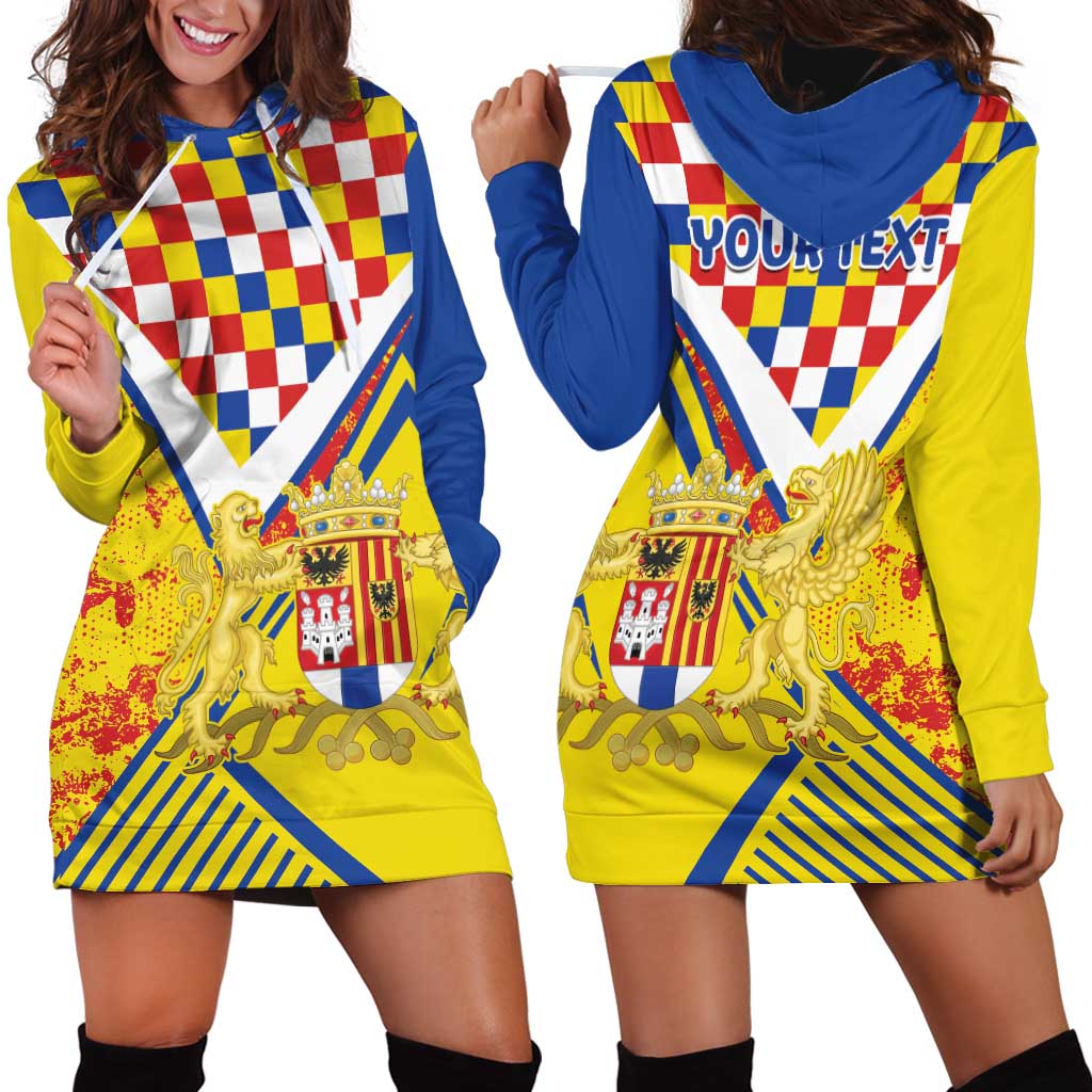 Personalized Belgium Antwerp Province Hoodie Dress