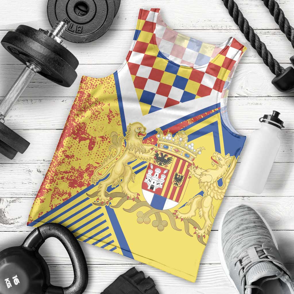 Personalized Belgium Antwerp Province Men Tank Top