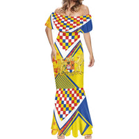 Personalized Belgium Antwerp Province Mermaid Dress