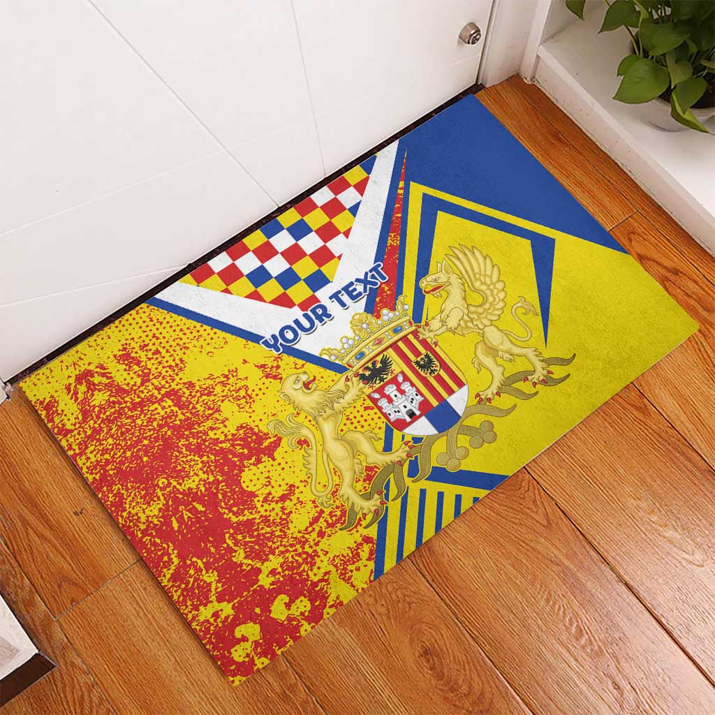 Personalized Belgium Antwerp Province Rubber Doormat