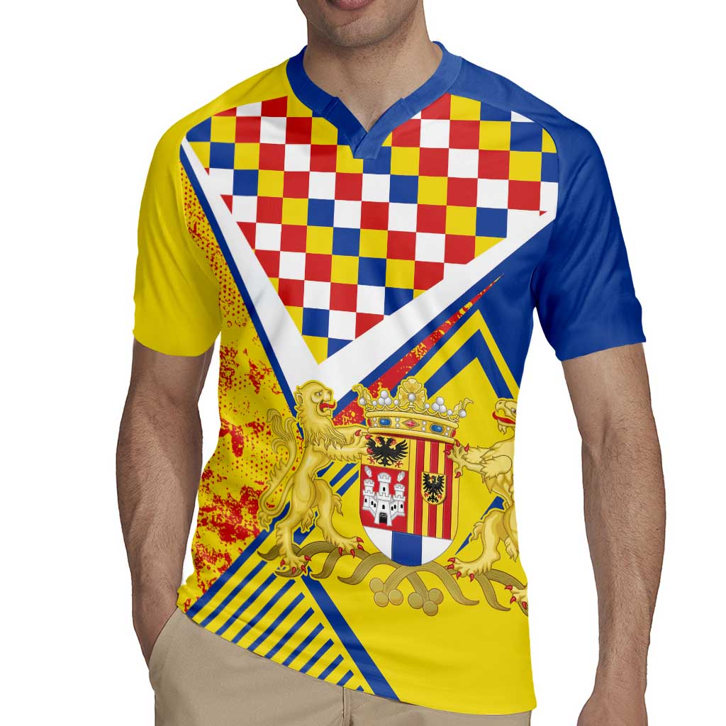 Personalized Belgium Antwerp Province Rugby Jersey