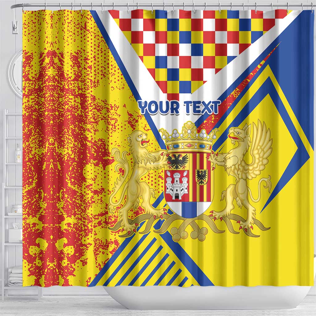Personalized Belgium Antwerp Province Shower Curtain