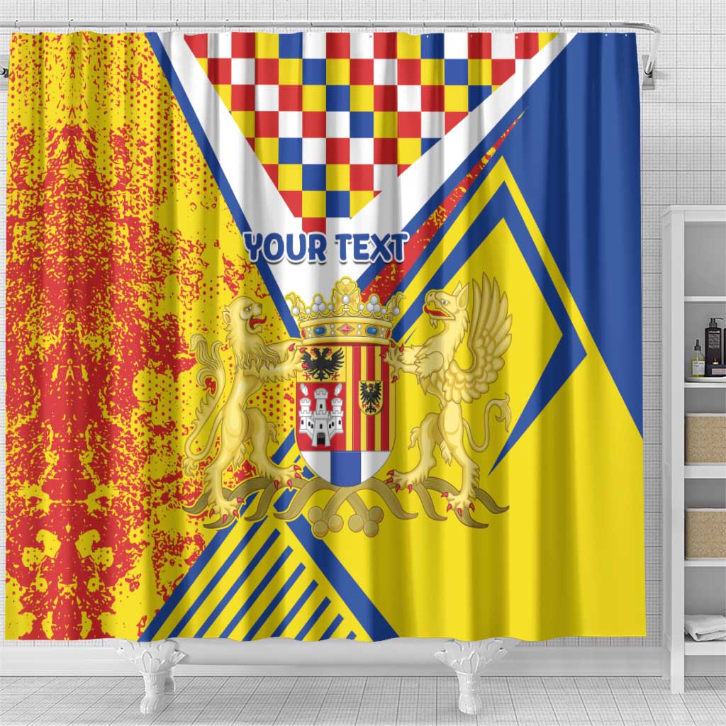 Personalized Belgium Antwerp Province Shower Curtain