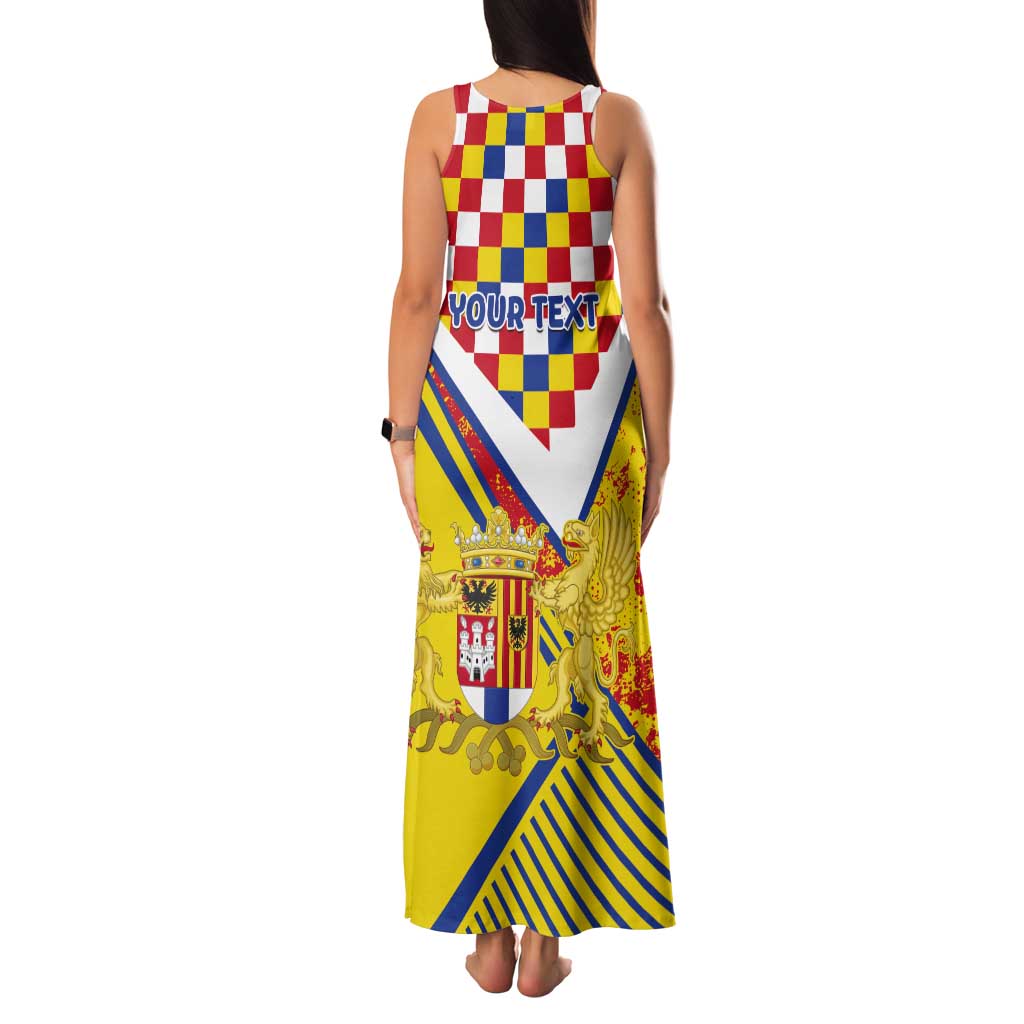 Personalized Belgium Antwerp Province Tank Maxi Dress