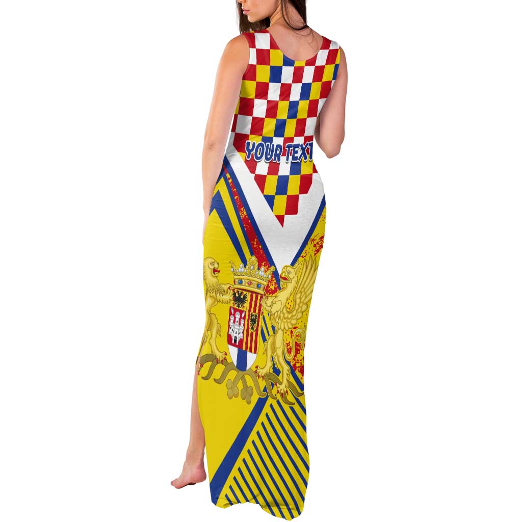 Personalized Belgium Antwerp Province Tank Maxi Dress