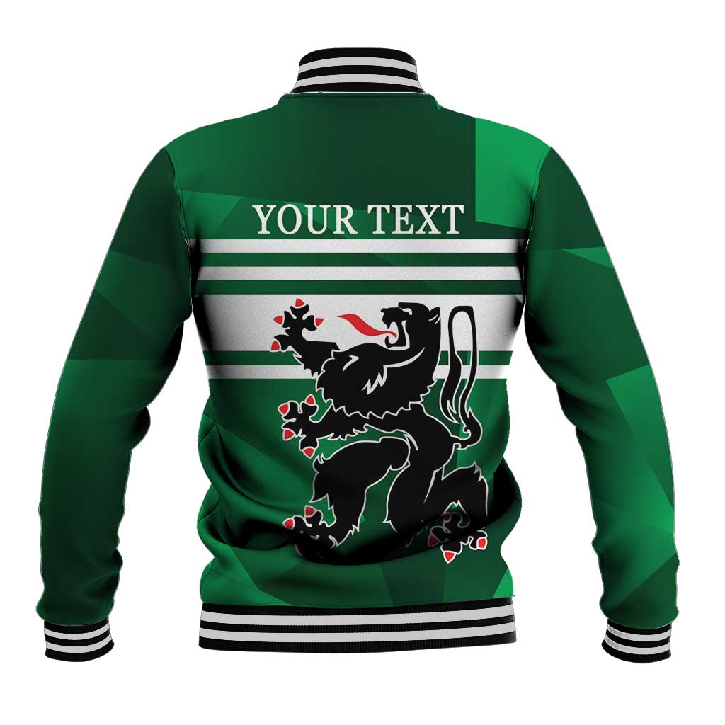 Personalized Belgium East Flanders Baseball Jacket