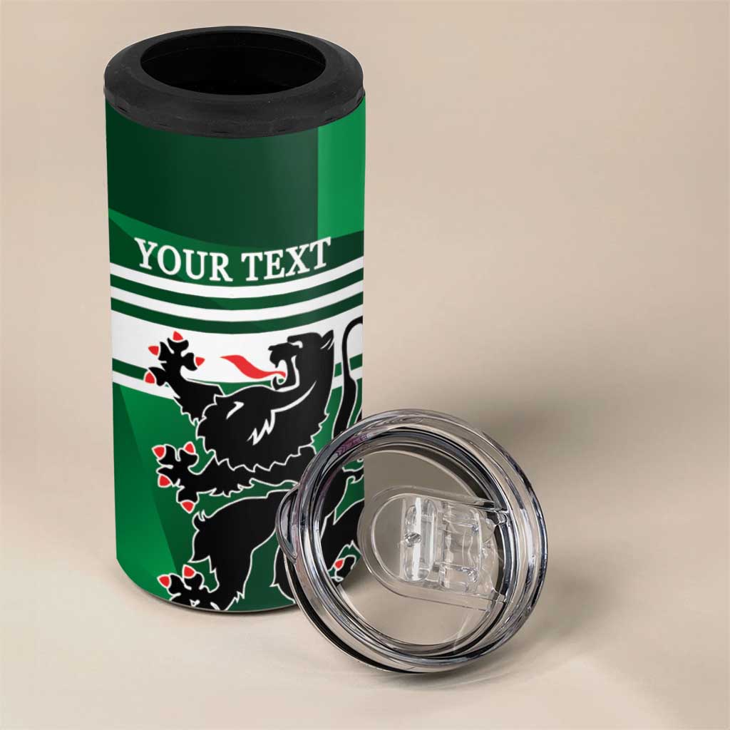 Personalized Belgium East Flanders 4 in 1 Can Cooler Tumbler