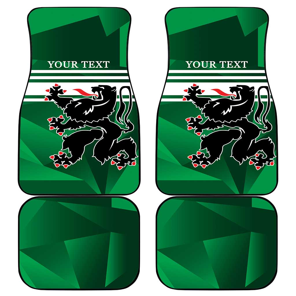 Personalized Belgium East Flanders Car Mats