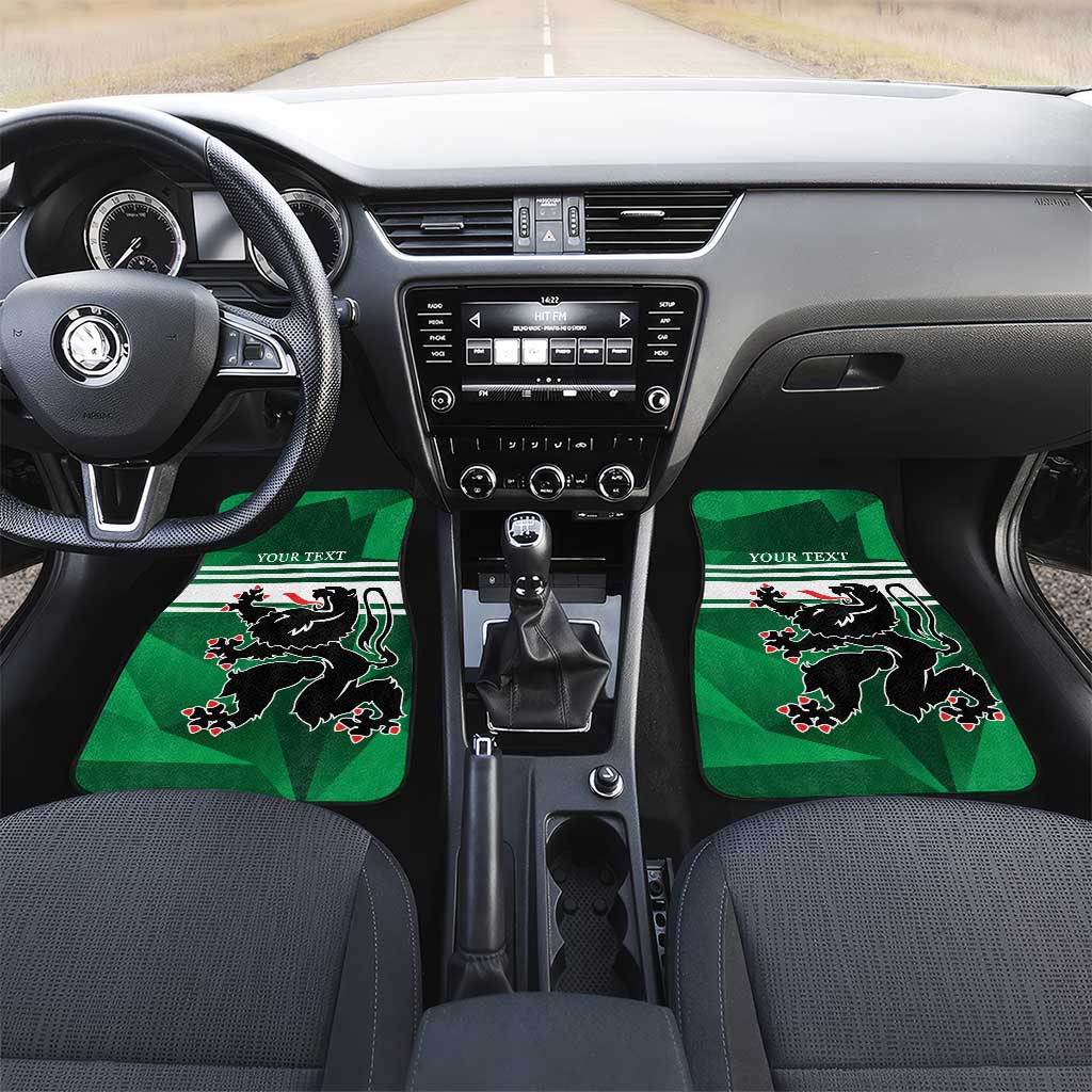 Personalized Belgium East Flanders Car Mats