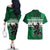 Personalized Belgium East Flanders Couples Matching Off The Shoulder Long Sleeve Dress and Hawaiian Shirt