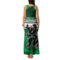 Personalized Belgium East Flanders Family Matching Tank Maxi Dress and Hawaiian Shirt
