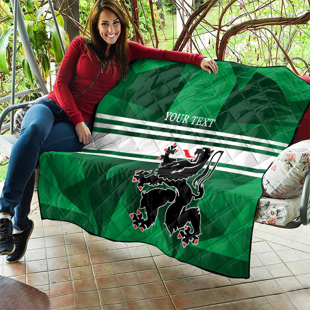 Personalized Belgium East Flanders Quilt