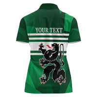 Personalized Belgium East Flanders Women Polo Shirt