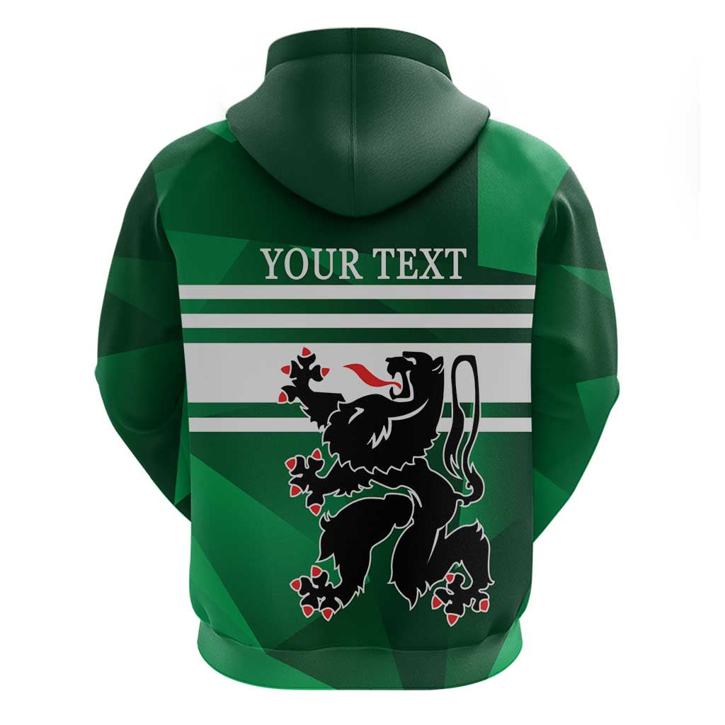 Personalized Belgium East Flanders Zip Hoodie