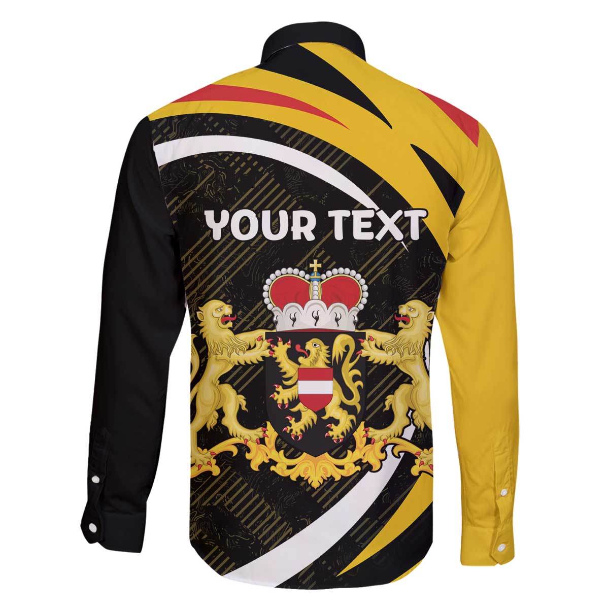 Personalized Belgium Flemish Brabant Family Matching Off The Shoulder Long Sleeve Dress and Hawaiian Shirt