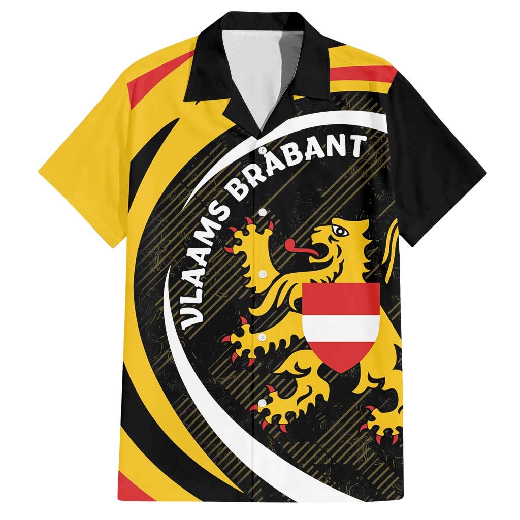 Personalized Belgium Flemish Brabant Family Matching Summer Maxi Dress and Hawaiian Shirt