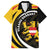 Personalized Belgium Flemish Brabant Family Matching Summer Maxi Dress and Hawaiian Shirt