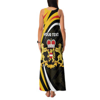 Personalized Belgium Flemish Brabant Family Matching Tank Maxi Dress and Hawaiian Shirt