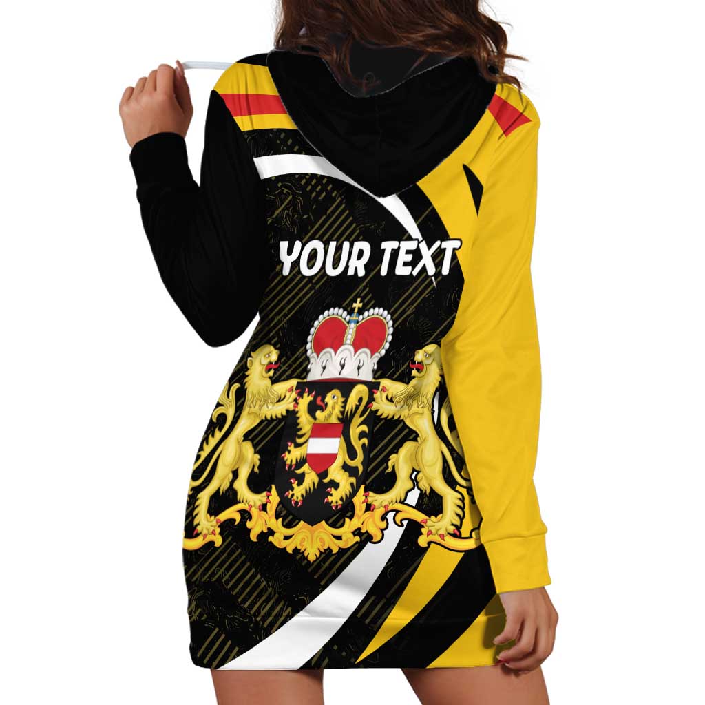 Personalized Belgium Flemish Brabant Hoodie Dress