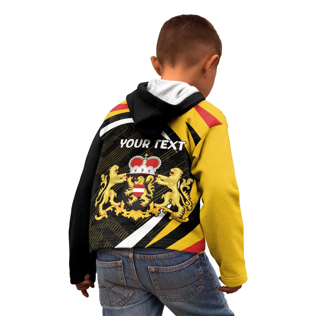 Personalized Belgium Flemish Brabant Kid Hoodie