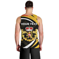 Personalized Belgium Flemish Brabant Men Tank Top