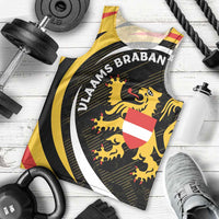 Personalized Belgium Flemish Brabant Men Tank Top